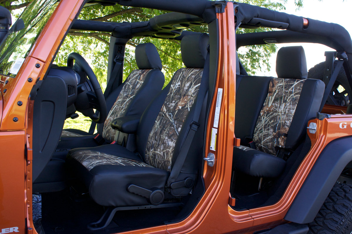 2012 Jeep Wrangler custom seat covers