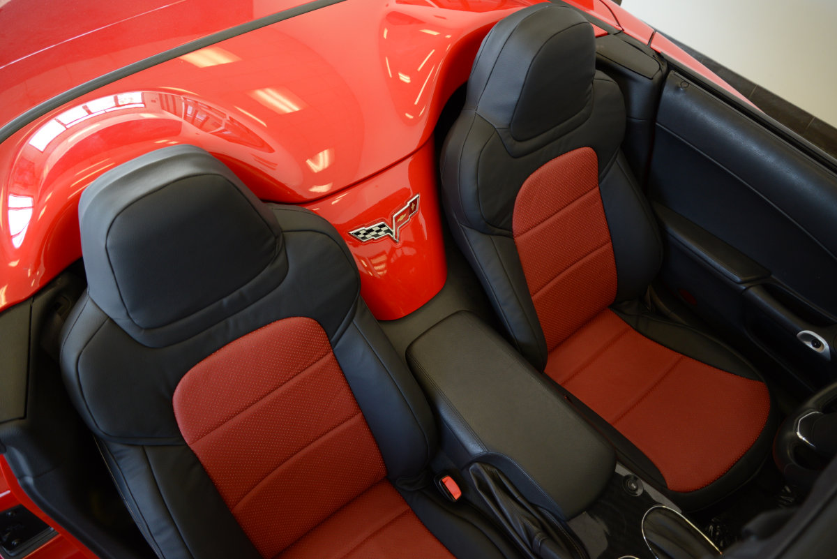 2013 Chevrolet Corvette custom seat covers