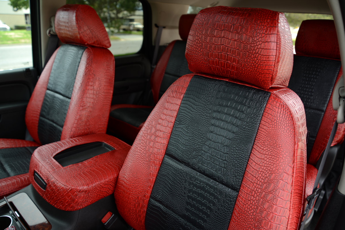 2014 Chevy Tahoe custom seat covers