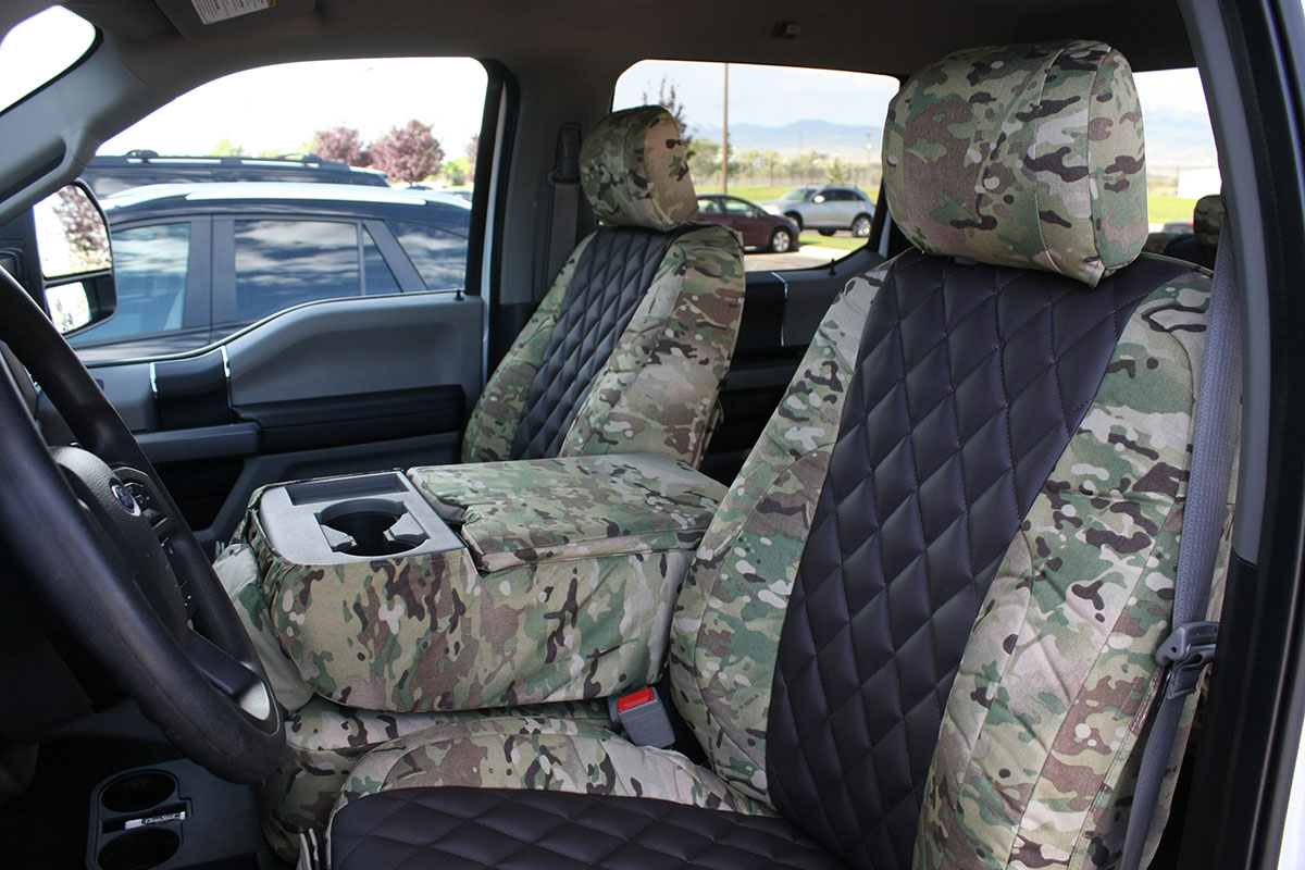 thumbnail image 2 of Advance Parts Custom Fit Comfort Leather Seat Covers For Ford F-250 Super Duty 2 of 5