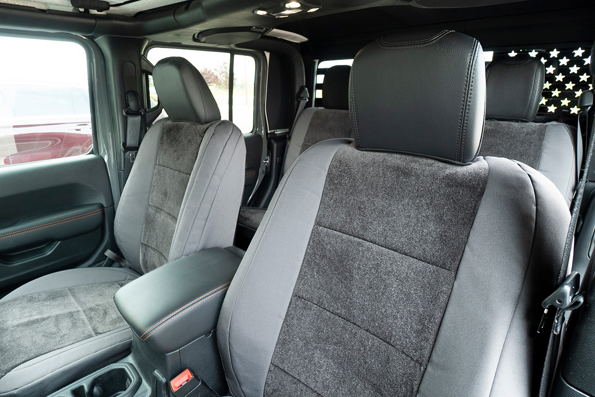 2020 Jeep Gladiator custom seat covers