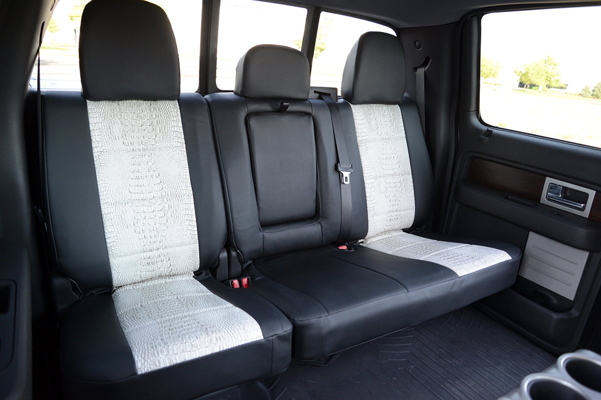 2014 Ford F-150 Crew Cab custom seat covers