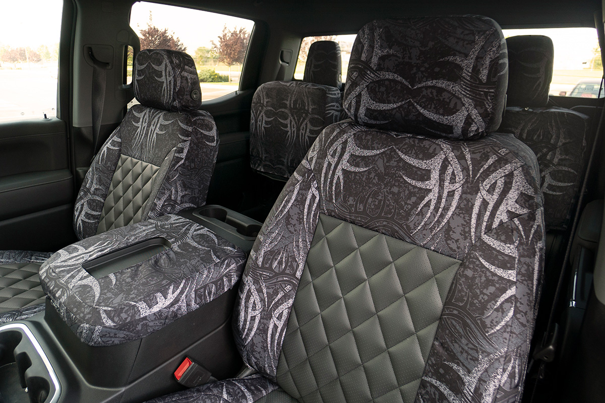 2021 Chevrolet Silverado 1500 custom seat covers