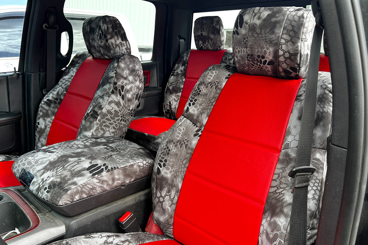 2016 Ram 1500 Rebel custom seat covers