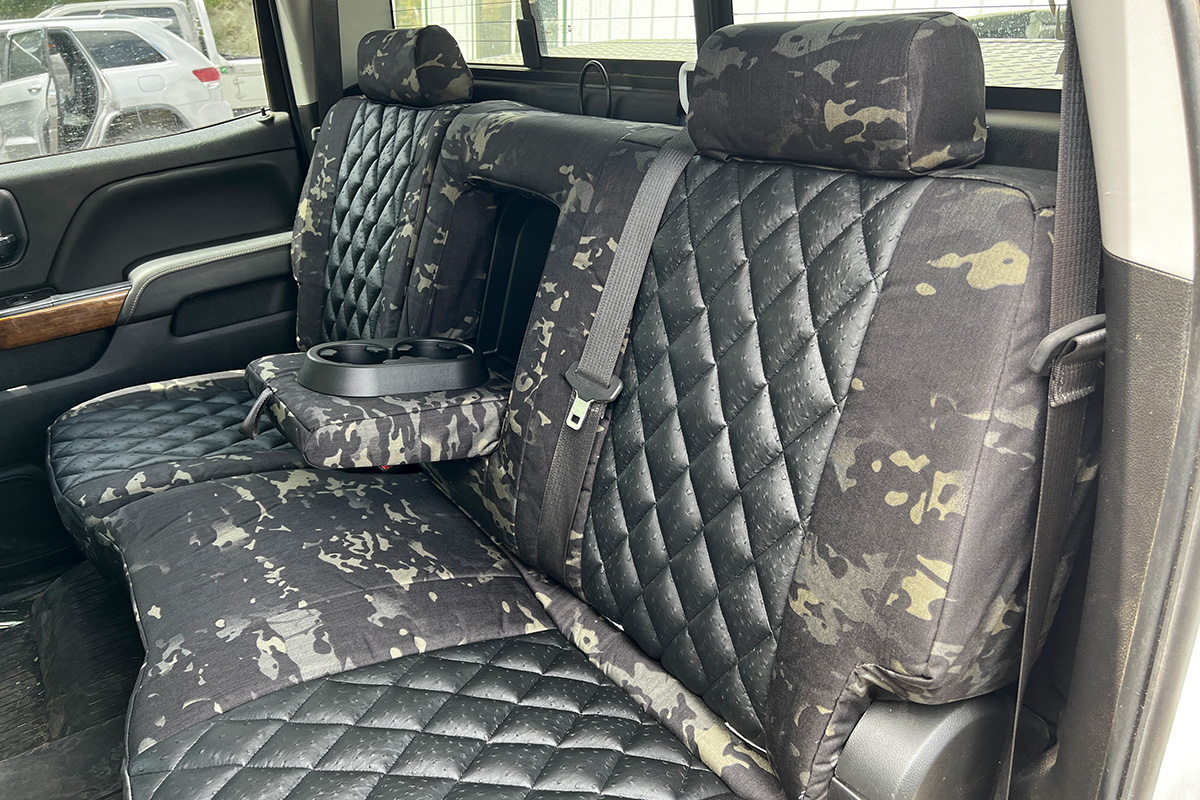 2018 Chevrolet Silverado 1500 custom seat covers