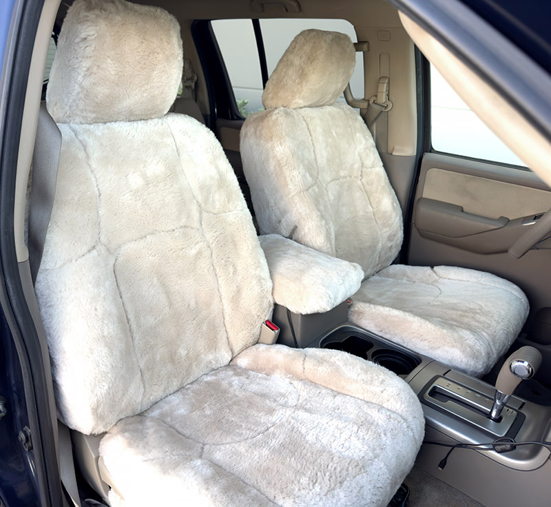 sheepskin custom seat covers