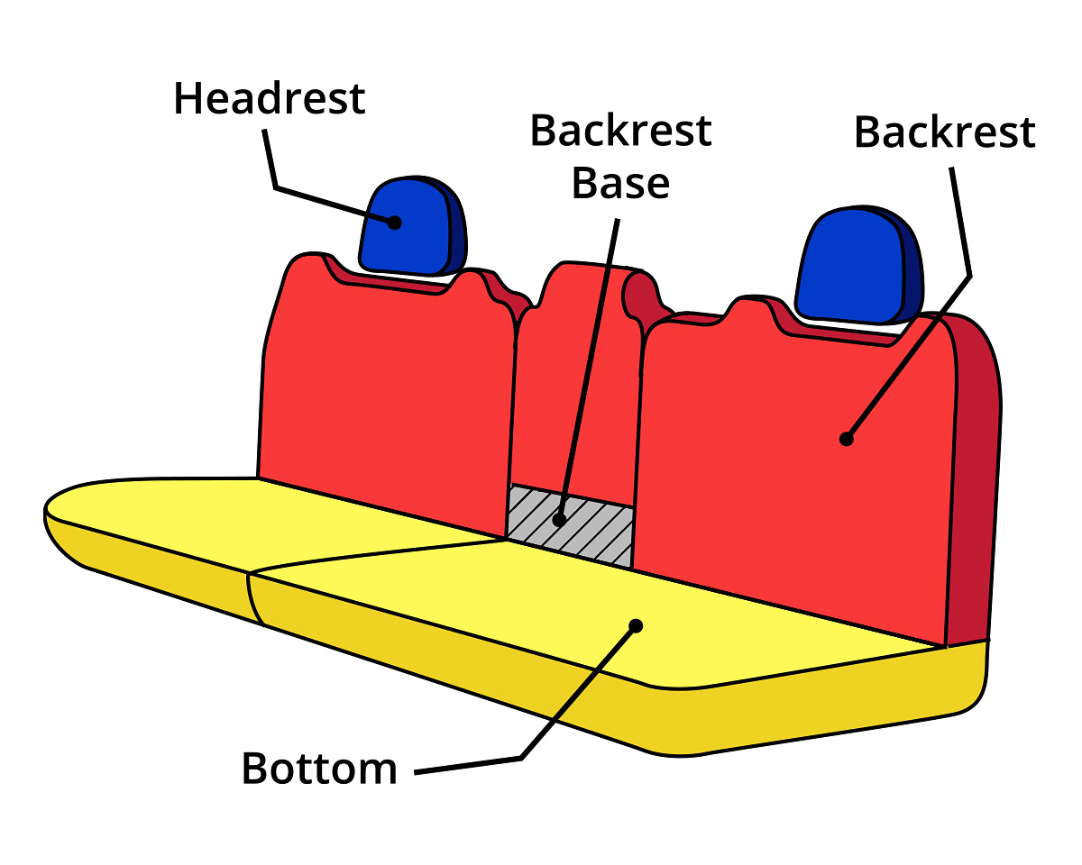 Combination Seat Map of Pieces