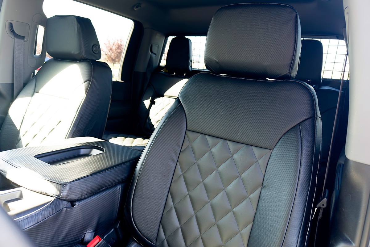 2022 Chevrolet Silverado 2500 custom seat covers