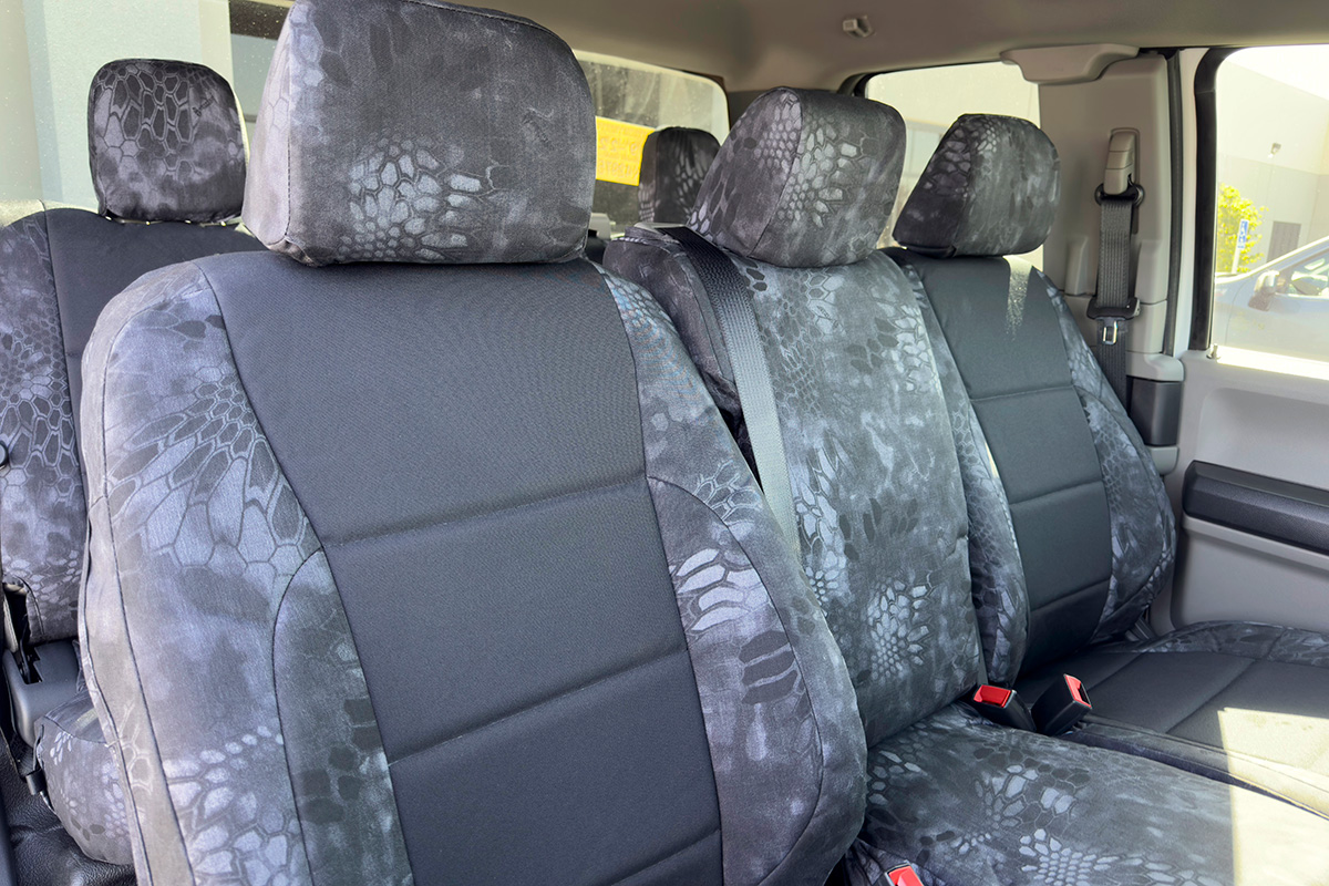 2022 Ford F-350 custom seat covers