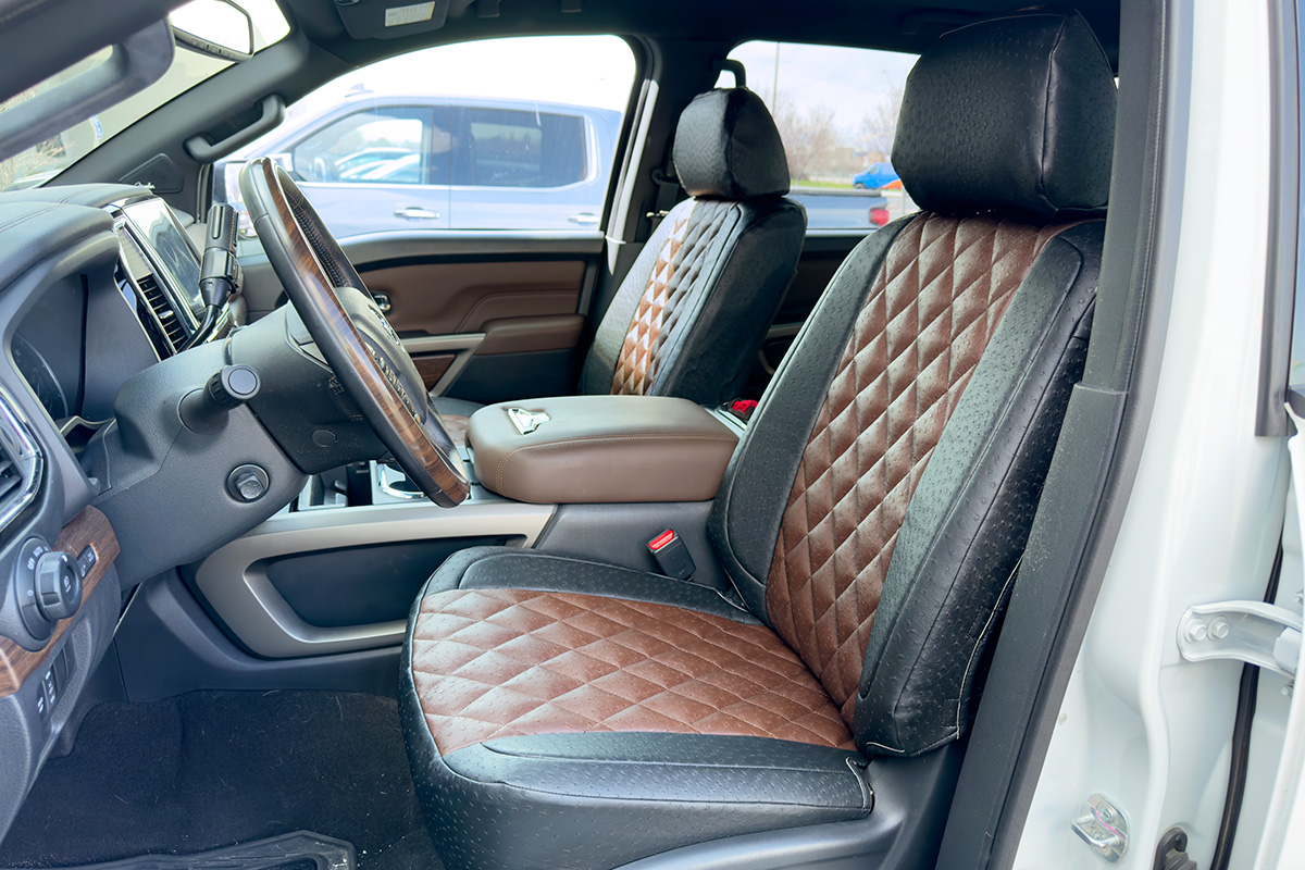 2020 Nissan Titan custom seat covers