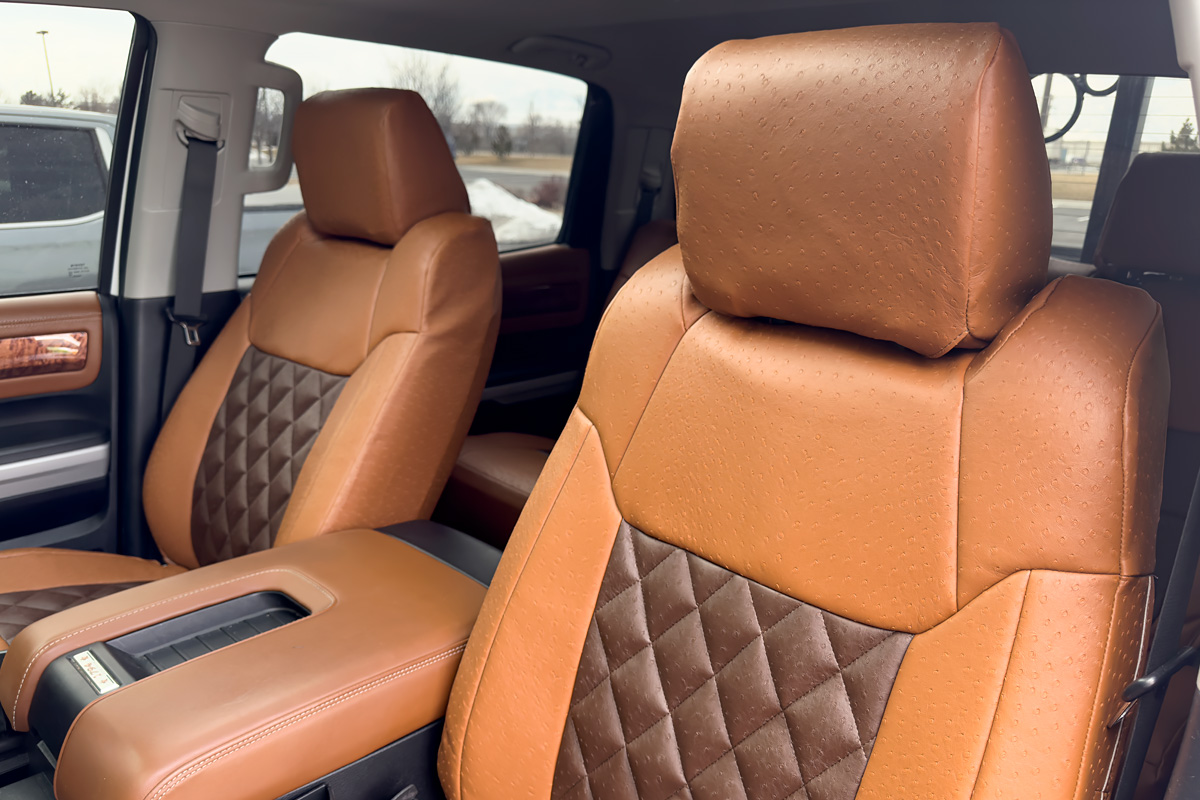 2020 Toyota Tundra custom seat covers