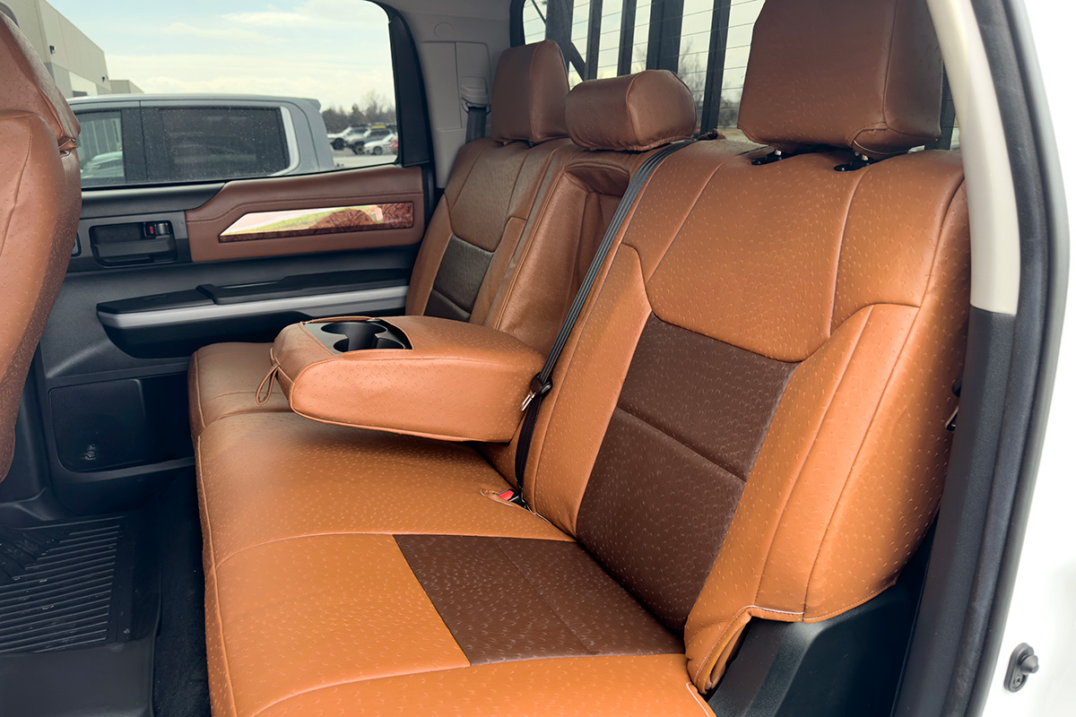 2020 Toyota Tundra custom seat covers