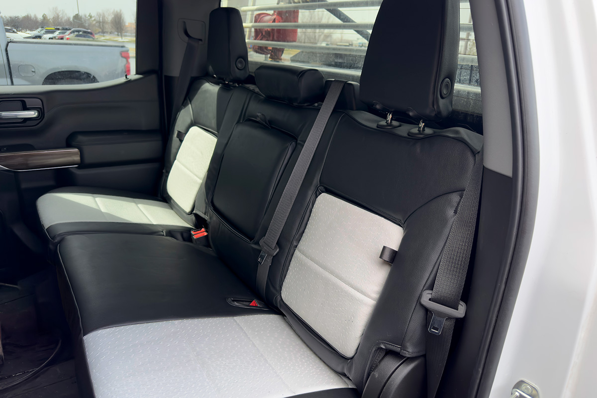 2022 Chevrolet Silverado 1500 custom seat covers