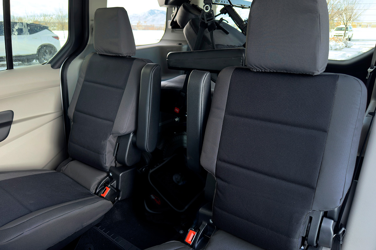 2022 Ford Transit Connect custom seat covers