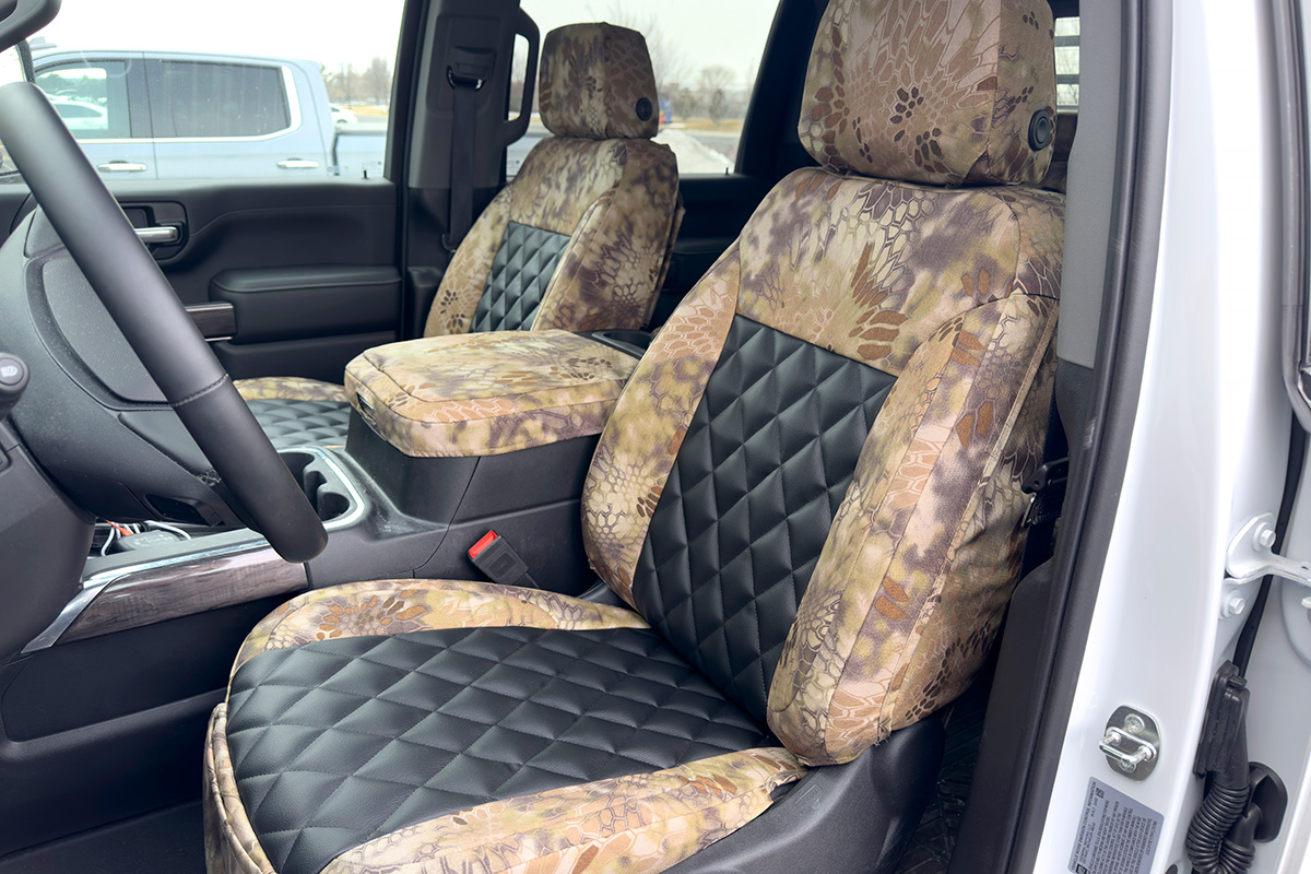 2023 Chevrolet Silverado 2500 custom seat covers