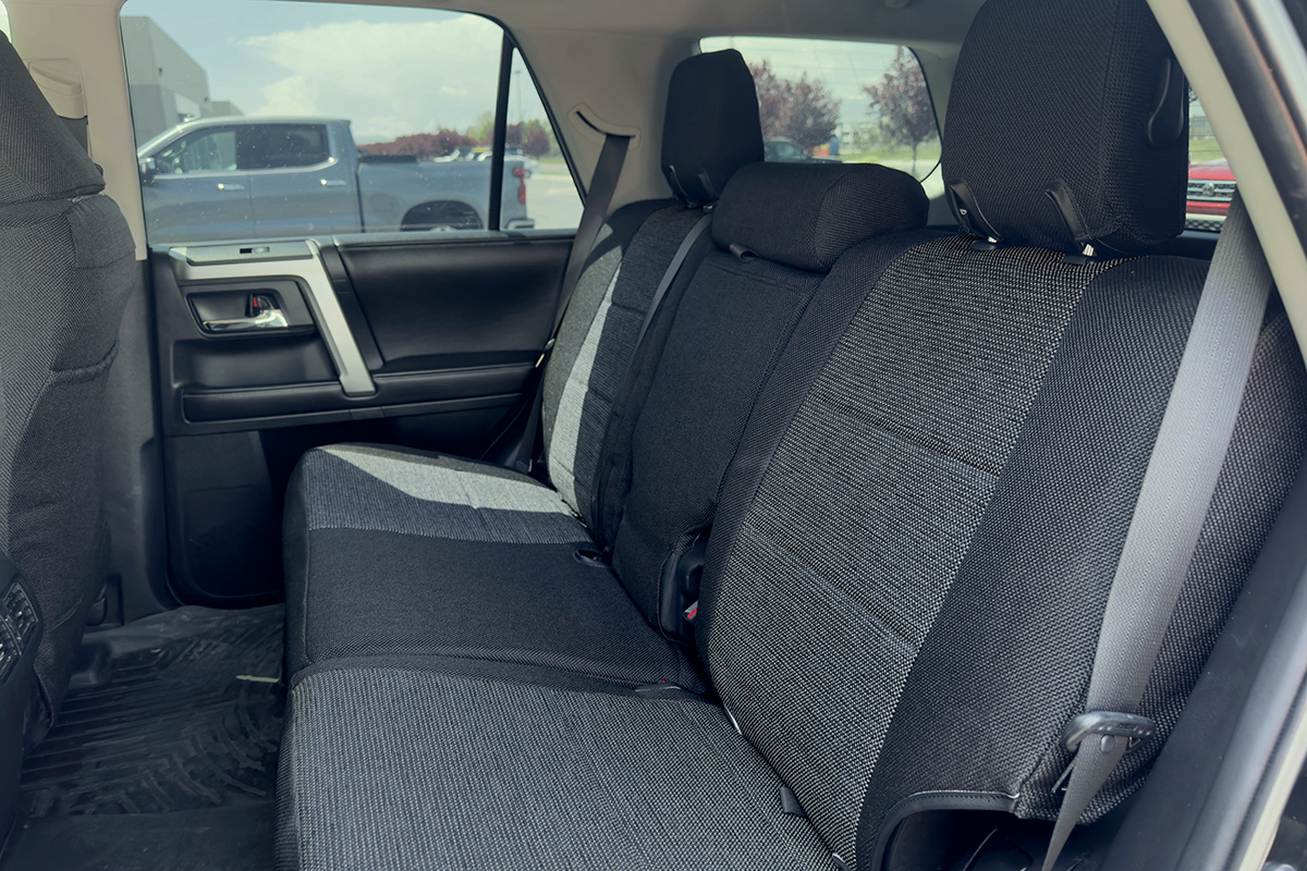 2016 Toyota 4Runner custom seat covers