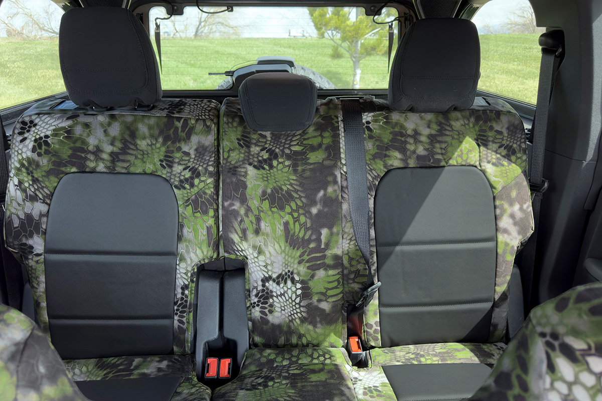 2023 Ford Bronco custom seat covers
