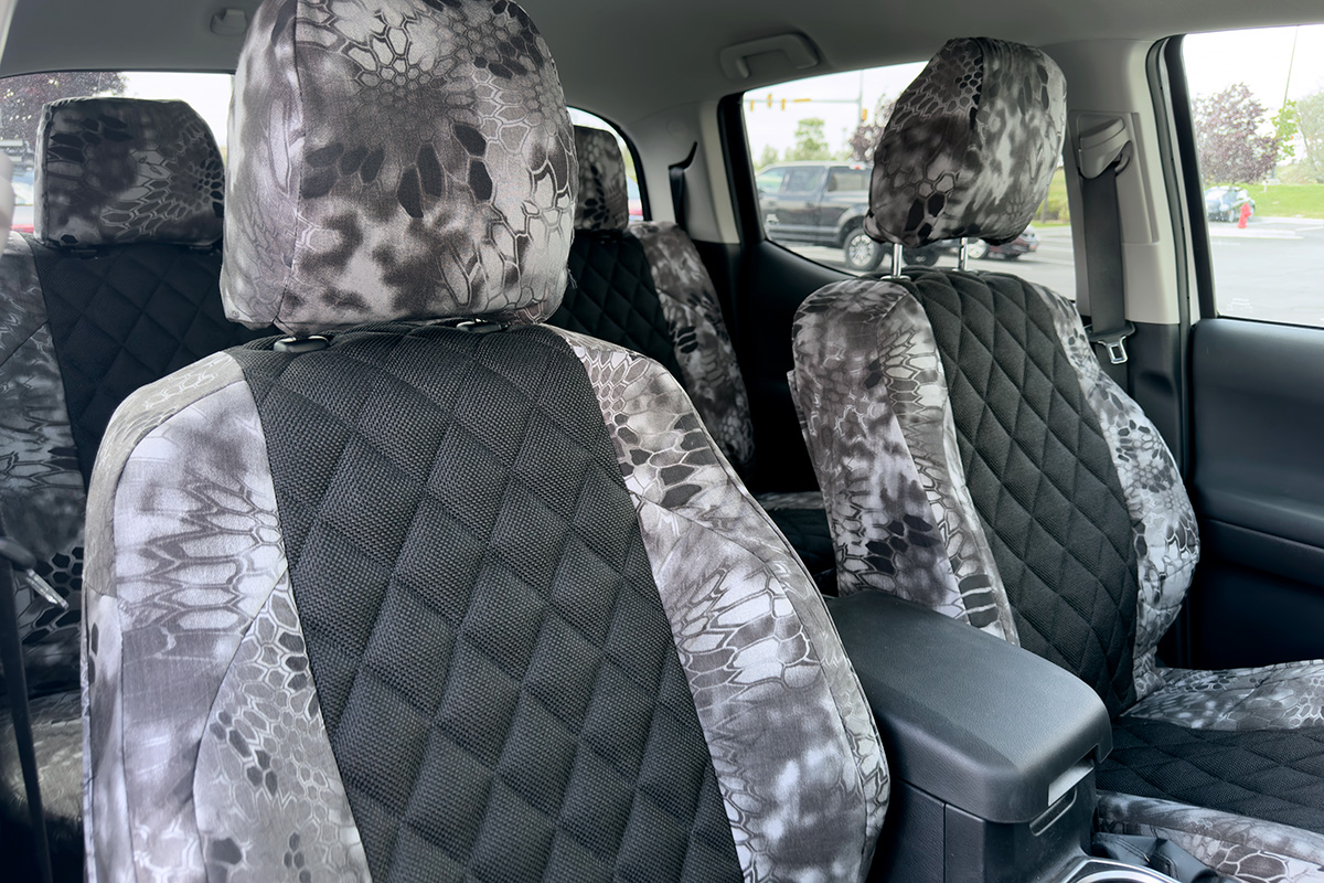 2023 Toyota Tacoma SR5 Trail Edition custom seat covers