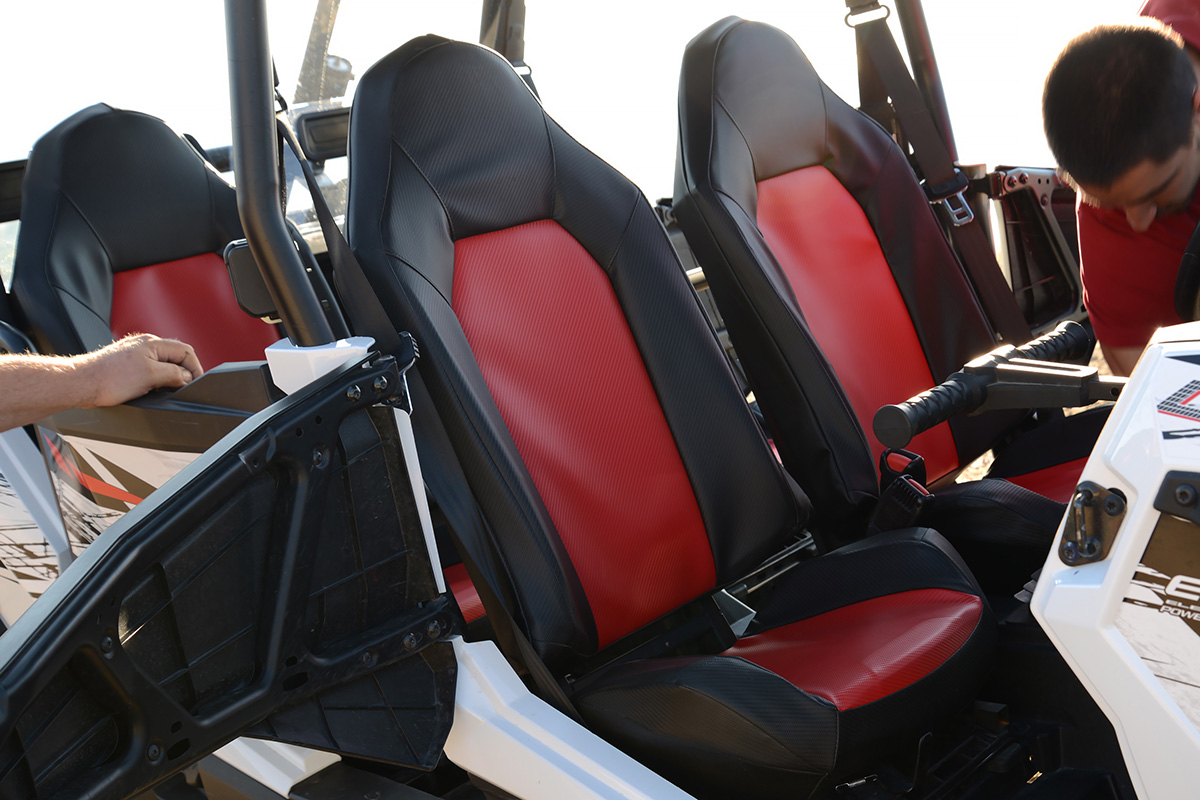 2015 Polaris RZR custom seat covers