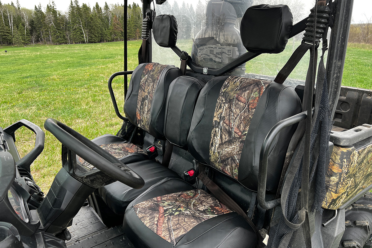 2019 Can Am Defender XMR custom seat covers