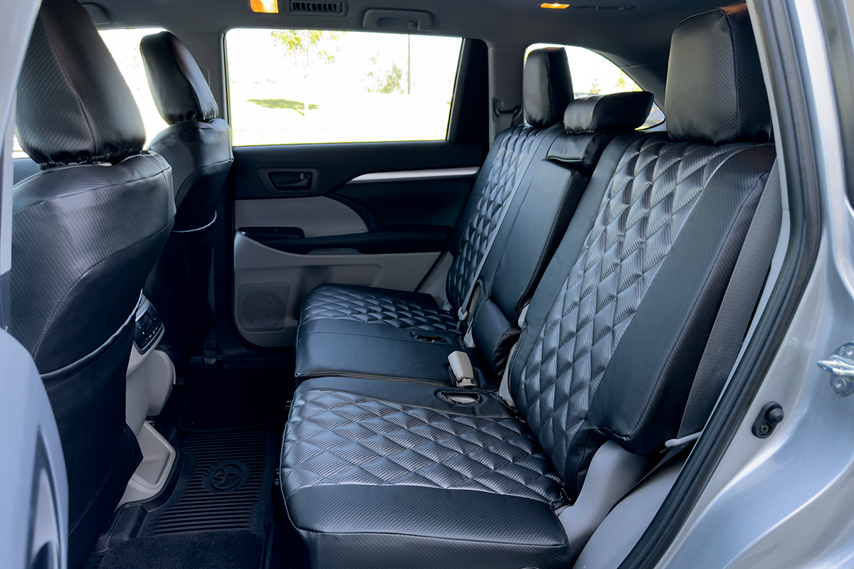 2019 Toyota Highlander custom seat covers